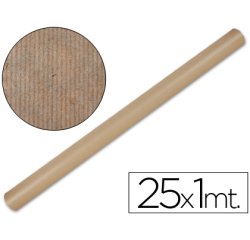Papel kraft liderpapel marron rollo 25x1 mt