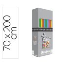 Papel de regalo basika 10 colores rollo ancho 70 cm longitud 2 m colores surtidos gramaje 60 g