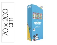 Papel de regalo basika disney mickey and friends rollo ancho 70 cm longitud 2 mt diseños surtidos gramaje 60