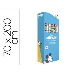 Papel de regalo basika disney mickey and friends rollo ancho 70 cm longitud 2 mt diseños surtidos gramaje 60