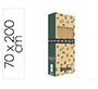 Papel de regalo basika kraft liso rollo ancho 70 cm longitud 2 m gramaje 50 g