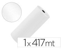 Papel kraft liderpapel blanco bobina 1 m x 417 m especial para embalaje peso 25 kg