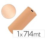 Papel kraft liderpapel marron bobina 1 m x 714 m especial para embalaje peso 50 kg