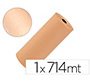Papel kraft liderpapel marron bobina 1 m x 714 m especial para embalaje peso 50 kg