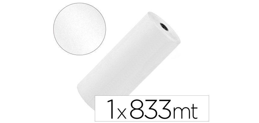 Papel kraft liderpapel blanco bobina 1 m x 833 m especial para embalaje peso 50 kg
