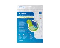 Forralibro adhesivo para libros sadipal reposicionable 80 mc 50x35 cm pack de 10 unidades