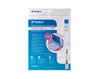Forralibro adhesivo para libros sadipal desplegable 1 año 80 mc 50x35 cm pack de 10 unidades
