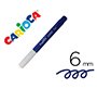 Rotulador carioca jumbo lavable azul punta gruesa 6 mm