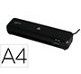 Plastificadora q-connect compacta kf19061 din a4 plastificado caliente/frio luces ready/power 2 rodillos