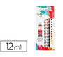 Pintura al oleo liderpapel caja de 12 tubos de aluminio de 12 ml colores surtidos