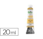 Pintura al oleo liderpapel tubo de aluminio de 20 ml color amarillo napoles