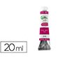 Pintura al oleo liderpapel tubo de aluminio de 20 ml color magenta