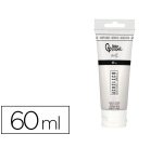 Pintura acrilica liderpapel tubo de plastico de 60 ml color blanco titanio