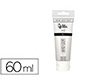 Pintura acrilica liderpapel tubo de plastico de 60 ml color blanco titanio