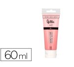 Pintura acrilica liderpapel tubo de plastico de 60 ml color salmon