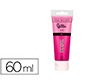 Pintura acrilica liderpapel tubo de plastico de 60 ml color magenta