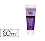 Pintura acrilica liderpapel tubo de plastico de 60 ml color violeta