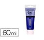 Pintura acrilica liderpapel tubo de plastico de 60 ml color azul marino