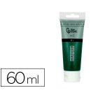 Pintura acrilica liderpapel tubo de plastico de 60 ml color verde oliva