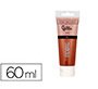 Pintura acrilica liderpapel tubo de plastico de 60 ml color marron