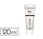 Pintura acrilica liderpapel tubo de plastico de 120 ml color blanco titanio