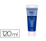 Pintura acrilica liderpapel tubo de plastico de 120 ml color azul marino
