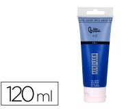 Pintura acrilica liderpapel tubo de plastico de 120 ml color azul marino