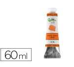 Tempera gouache liderpapel tubo de aluminio de 60 ml color naranja permanente