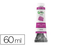 Pintura gouache/tempera liderpapel tubo de aluminio de 60 ml color violeta