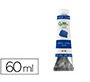 Tempera gouache liderpapel tubo de aluminio de 60 ml color azul marino