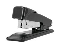 Grapadora greening metalica color negro capacidad 30 hojas usa grapas 24/6 y 26/6