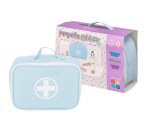 Juego infantil imaginovo madera maletin de medico +3 años 11 piezas 24,5x18x10cm