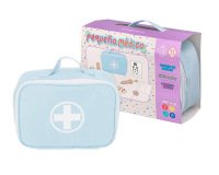 Juego infantil imaginovo madera maletin de medico +3 años 11 piezas 24,5x18x10cm