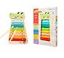 Juego infantil imaginovo madera xilofono instrumento musical cocodrilo +18 meses 28x14,8x2,5cm