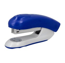 Grapadora q-connect kf14205 plastico abs azul capacidad 20 hojas