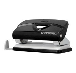 Taladrador q-connect kf14214 negro abertura 1 mm capacidad 10 hojas