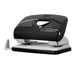 Taladrador q-connect kf14217 negro abertura 2 mm capacidad 20 hojas