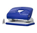 Taladrador q-connect kf14218 azul abertura 2 mm capacidad 20 hojas