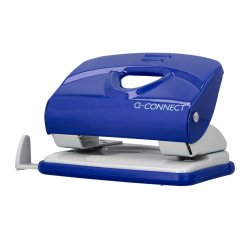 Taladrador q-connect kf14218 azul abertura 2 mm capacidad 20 hojas