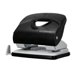 Taladrador q-connect kf14220 negro abertura 2,7 mm capacidad 30 hojas