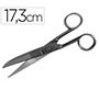 Tijera oficina acero inoxidable 6,8\" 17,3 cm
