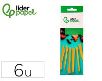 Instrumentos de modelar liderpapel para arcilla y plastilina caja de 6 piezas surtidas