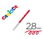 Rotulador carioca joy punta fina 2,8 mm lavable color rojo