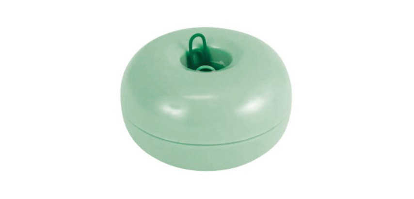 Portaclips imaginovo imantado 28 mm con 50 clips verde