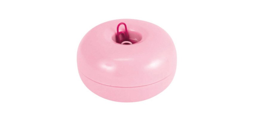 Portaclips imaginovo imantado 28 mm con 50 clips rosa