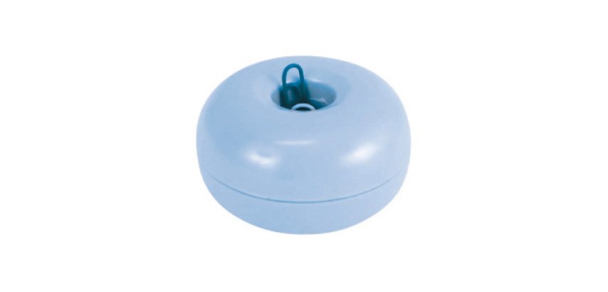 Portaclips imaginovo imantado 28 mm con 50 clips azul