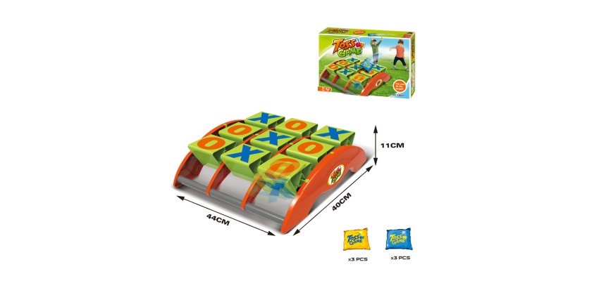 Juego de lanzamiento kingsport 3 en raya +3 años