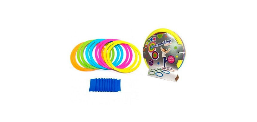 Juego de rayuela hopscoth rings designs +3 años
