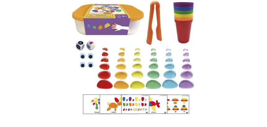 Juego didactico amaya piedras del rio