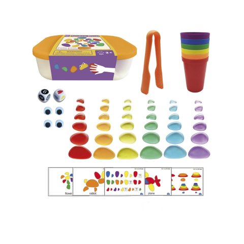 Juego didactico amaya piedras del rio